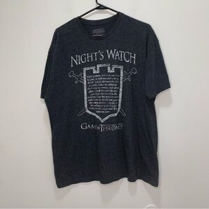 Game of Thrones Night Watch Men's T-Shirt XL